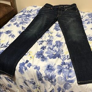 American Eagle Outfitters Men's Deep Indigo Slim Jeans